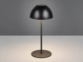 Nabíjacia LED stolná lampička Ortiz, čierna%