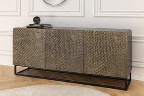 Dizajnová komoda Pallaton 160 cm hnedé mango