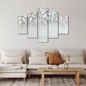 Obraz - Plastické listy (150x105 cm)