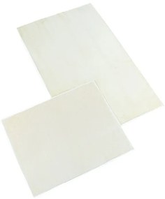 Bellatex Sada Kúpeľňových predložiek bez výkroja BANYGOLD smotanová, 60 x 100, 60 x 50 cm