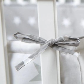 Biela detská ohrádka 100x100 cm Little stars – Roba