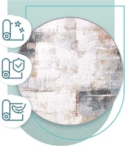 Koberec RAGOLLE Argentum 63723 9290 kruh