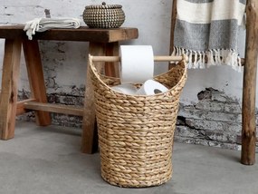 Přírodný košík na toaletný papier z vodného hyacintu - Ø30*40 cm