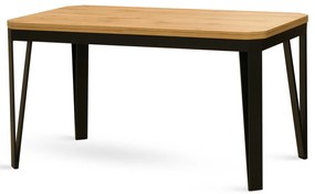 Stima Stôl SAM Odtieň: Dub Sonoma, Rozmer: 160 x 90 cm + 40 cm