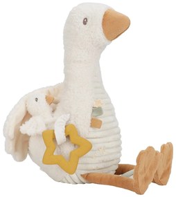 Hus plyšová s aktivitami Newborn Naturals