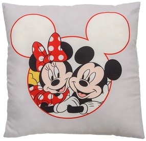 Dekoračný vankúšik MICKEY MOUSE 40x40 cm - viac farieb Farba: Krémová