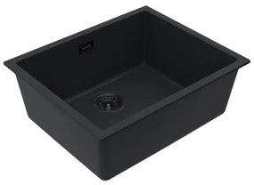 ALVEUS 1150057 - Kuchynský drez OMNI 55x45 cm granit/čierna
