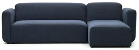 Tmavomodrá rohová pohovka (variabilná) Neom – Kave Home