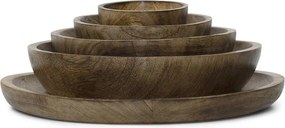 Servírovacia misa z mangového dreva Mangue - 20 * 20 * 5cm