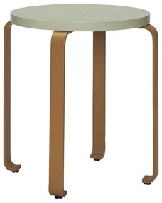 Oranžovo-zelená stolička z jaseňového dreva Smile - Hübsch