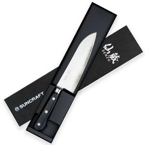 nůž Santoku 165 mm - Suncraft SENZO PROFESSIONAL SG2 Powder Steel