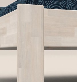 Posteľ Tema Futon 180x200 cm, bielený buk