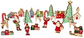 Adventný kalendár Festive Village - Meri Meri