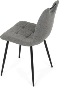 Jedálenská stolička sivá DCL-V2017 GREY2