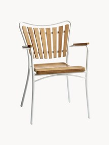 Drevená záhradná stolička's opierkami Ellen