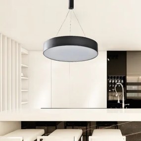 AZzardo Monza R 40 3000K Black - pendant - expo AZ2277