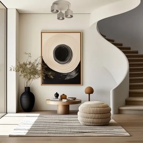 Stropné svietidlo PARKLA 3xE27/15W/230V béžová