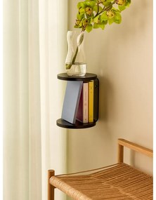 Čierna poschodová polica 25,5 cm Oto – Hübsch