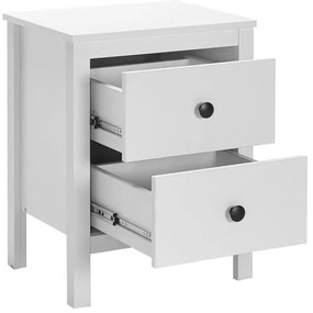 Nočný stolík 61x46 cm biela