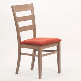 Stima Stolička VIOLA s čalúneným sedákom Vyberte odtieň ->: Borneo, Vyberte látku ->: GENEZA soft 4