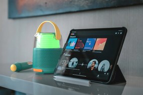 Karaoke reproduktor MOB – modrý