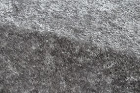 Kúpeľňový koberček SANTA sivý kruh