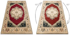 Koberec vlnený POLONIA Palazzo, červený