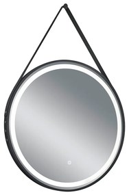 Nástenné zrkadlo s osvetlením ø 60 cm Fine – Mirrors and More