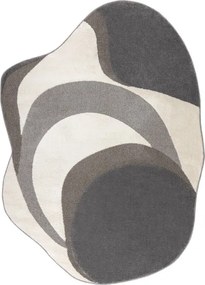 Koberec DUNE SHAPE 8085 krémový / sivý