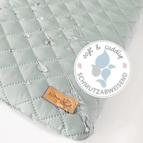 Biela detská ohrádka na kolieskach 100x75 cm Style – Roba