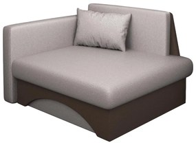 Kreslo Kubosik new (béžovosivá Taupe + hnedá) (L). Vlastná spoľahlivá doprava až k Vám domov. 1119734