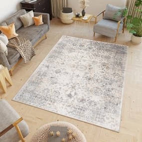 TA Koberec D147A L.GREY VIZON VALLEY Rozmer: 300x400 cm