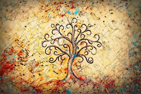 Samolepiaca tapeta symbol stromu života