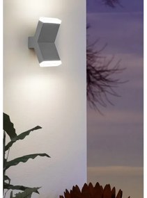 Eglo 96706 - LED Nástenné svietidlo CANTZO 2xLED/4W/230V šedá