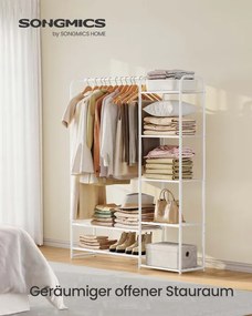 Otvorená šatníková skriňa LGR462W01