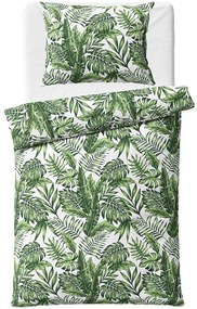 Bavlnené posteľné obliečky Jungle Leaves - 100% bavlna Renforcé - 70 x 90 cm + 140 x 200 cm