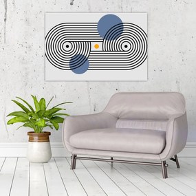 Obraz - Minimalistická abstrakcia N⁰3 (90x60 cm)