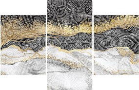Obraz - Mandala v mramore (90x60 cm)