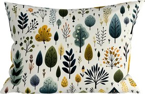Sada obliečok z polybavlny TREEVELLA POLY zelené + obliečka na vankúš 50 x 70 cm ZDARMA
