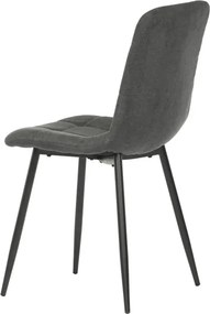 Jedálenská stolička sivá CT-281 GREY2