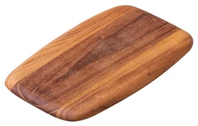 Doska na krájanie malá Teak 20,3 x 15,2 x 1,5 cm - GAYA Wooden - 593733