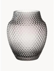 Ručne vyrobená sklenená váza Poesia, V 23 cm