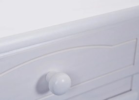 Široká vitrína In-Siena, bielena borovica