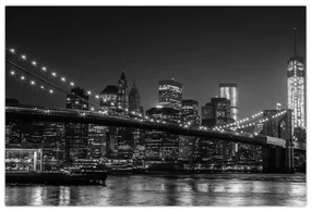 Obraz Brooklyn mosta v New Yorku (90x60 cm)