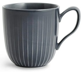 Antracitový porcelánový hrnček Kähler Design Hammershoi, 330 ml