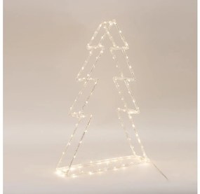 LED vonkajšia vianočná dekorácia 120xLED/2,1W/230V IP44 teplá biela stromček 60 cm