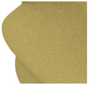 Žlté čalúnené jedálenské kreslo Kalo – Makamii