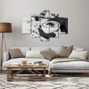Obraz - Zimné cappuccino (150x105 cm)