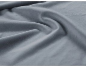 Svetlomodrá čalúnená dvojlôžková posteľ s úložným priestorom s roštom 160x200 cm Casey – Mazzini Beds