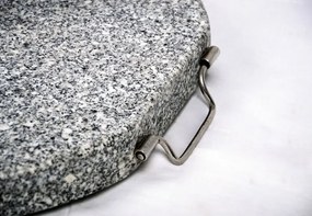 Garthen 1507 Stojan na slnečník (kruhový) - žula / nerezová oceľ, 40 kg